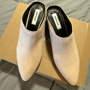 MATT & NAT “KENSIE” BOOTIE SLIDE womens Size 10